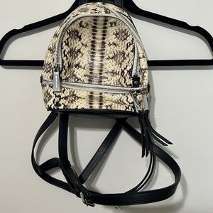 Michael Kors Mini Snake Skin Print Back Pack